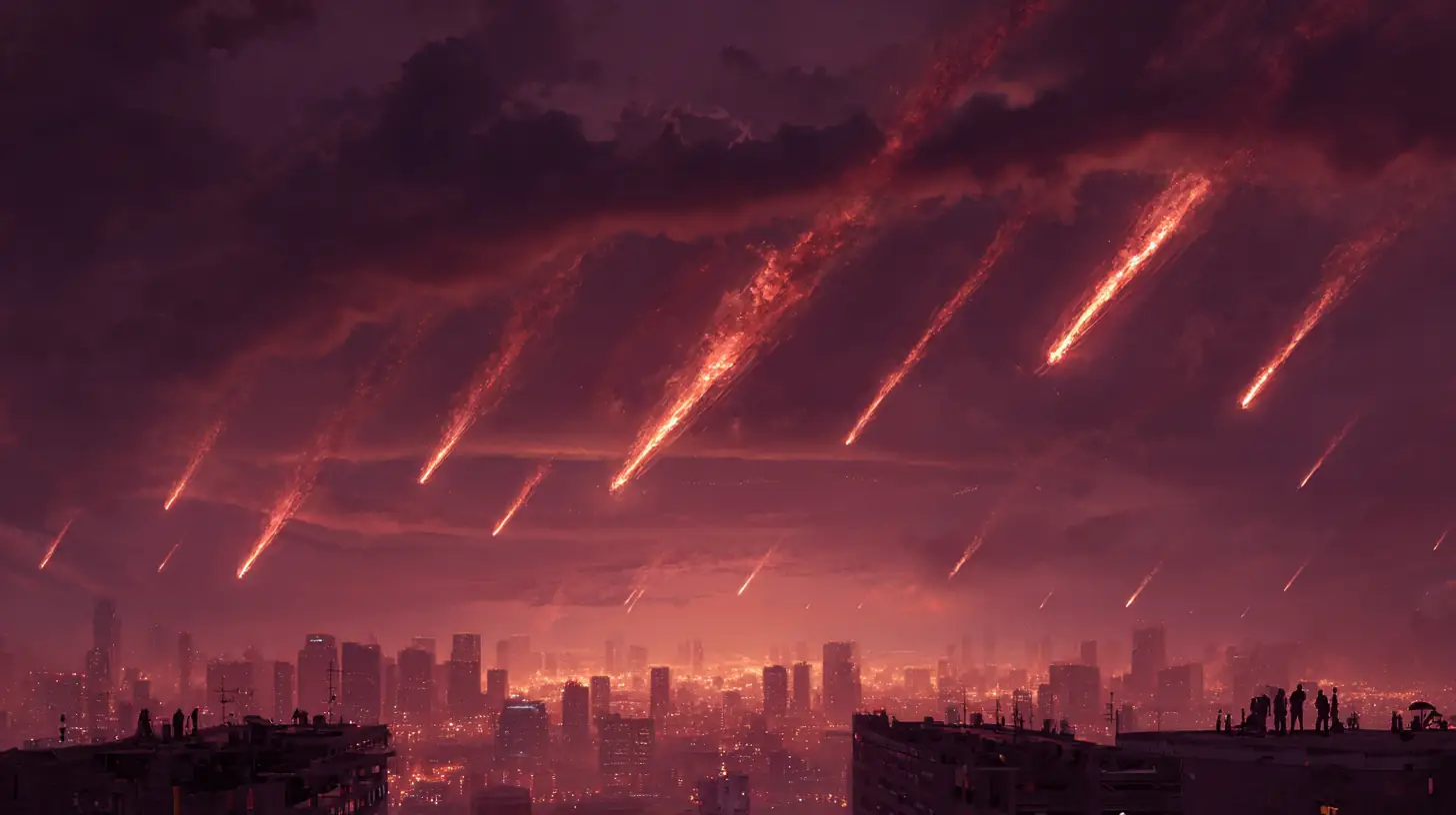 Meteor cascade