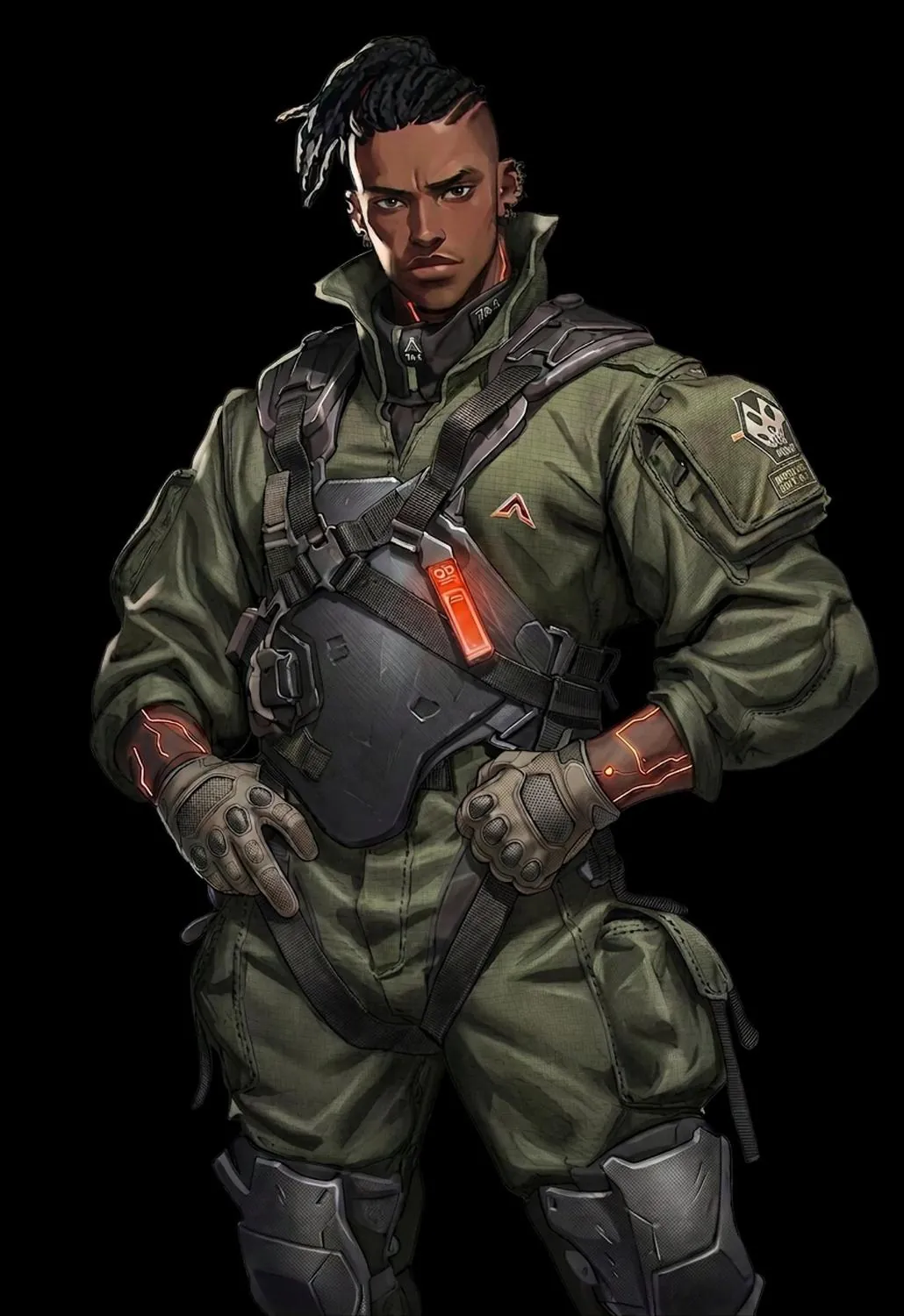 Viktor Kazin character render