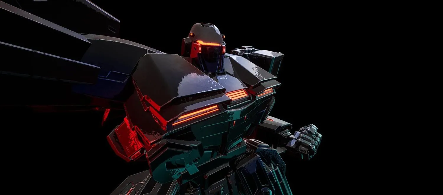 Echo Vane visor and chest detail
