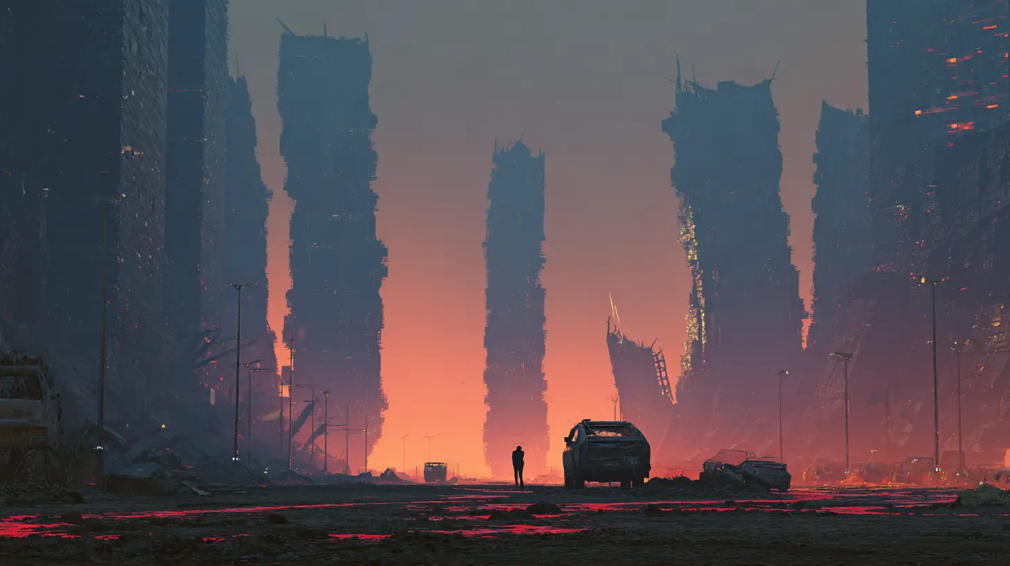 Ruined city